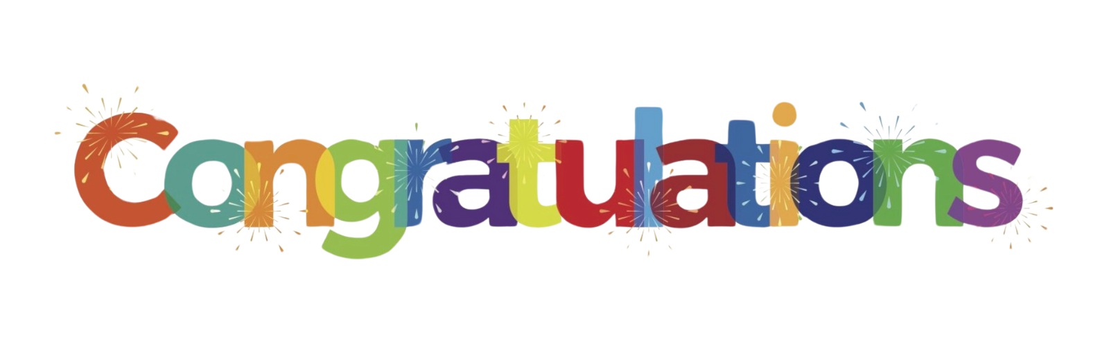 Congratulations banner
